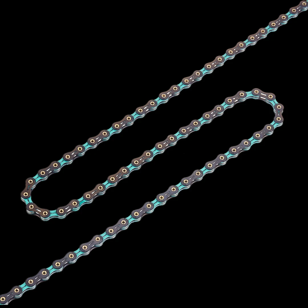 SUMC chain bicycle full hollow Ultralight  11 speed bicycle chain anti rust 116links bike chain with magic buckle