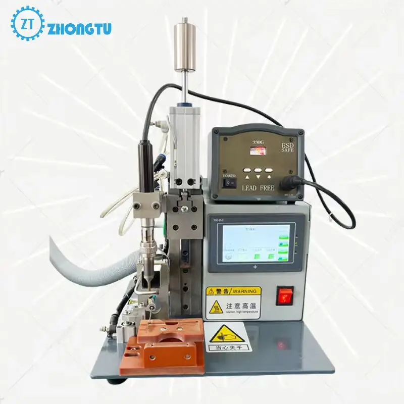 Semi Automatic Soldering Machine Usb Data Cable Making Machine Data Cable Molding Machine for PCB