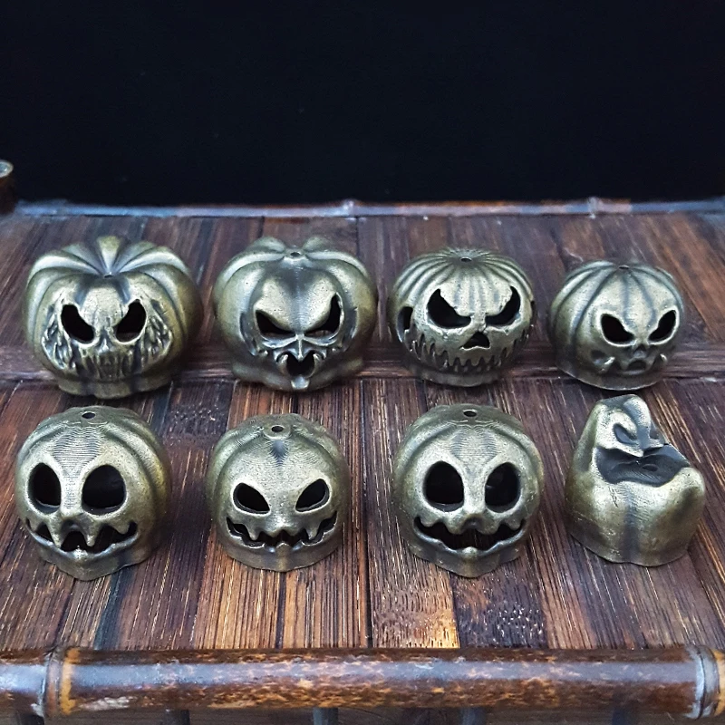 Christmas Halloween Pumpkin Demon smokehouse Metal gifts Metal incense stick table decoration incense holder home decoration