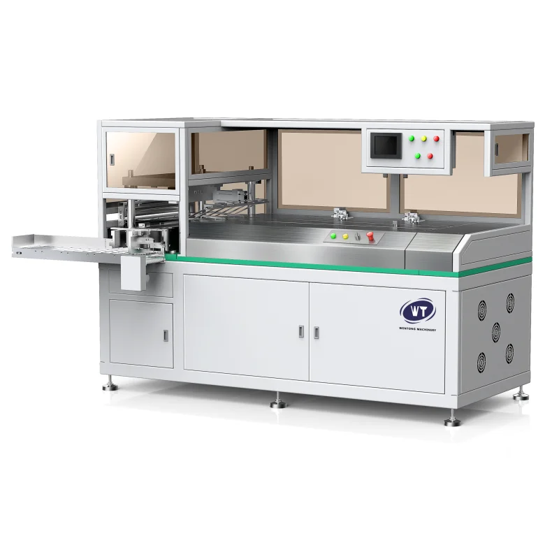 A4 PVC Smart Card Automatic Die Cutter RFID PVC Cards Punching Machine