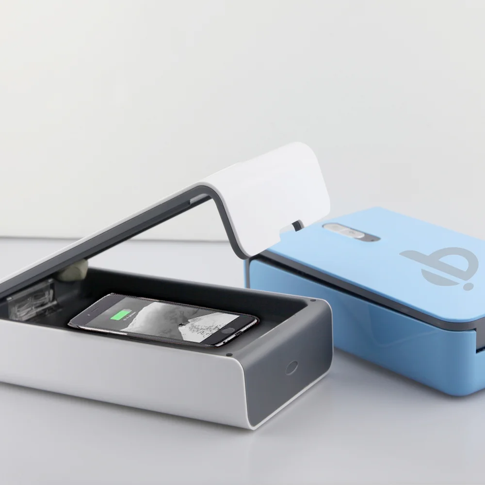 5 Вт горячая Распродажа дезинфекция ароматерапия Беспроводная зарядка мобильный телефон стерилизатор