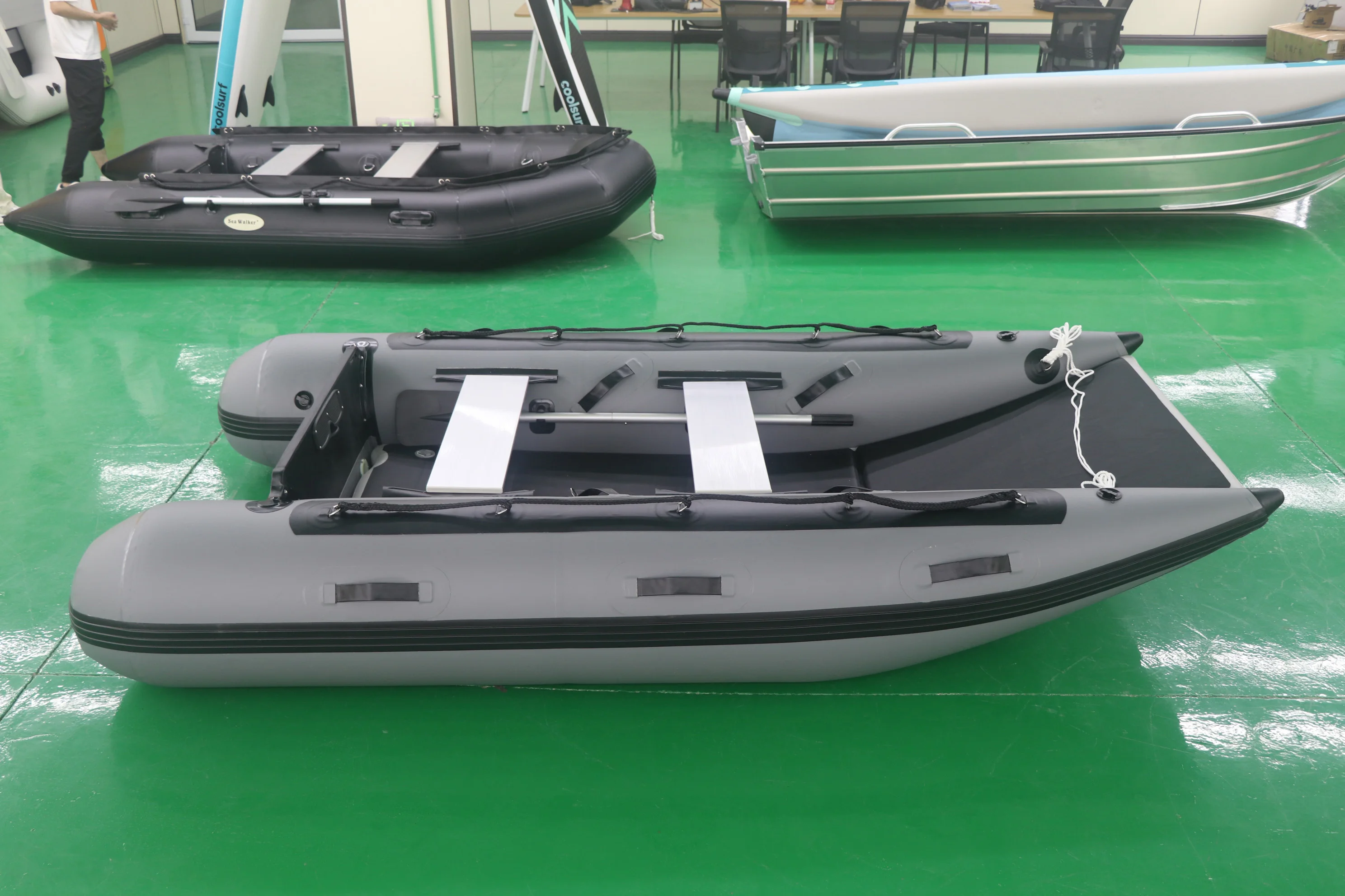 New product 3m Inflatable Catamaran Boat or rescue boat or 0.9mm pvc fishing boat for sale