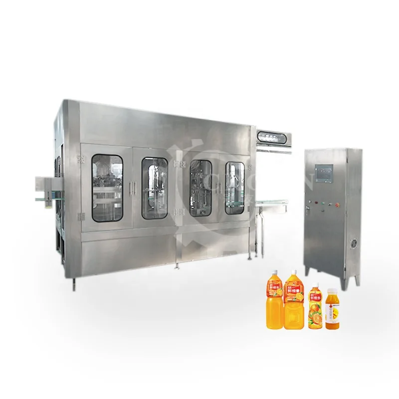 Juice Production Line Processing Machine 3in1 High Output Automatic Juice Filling Machine