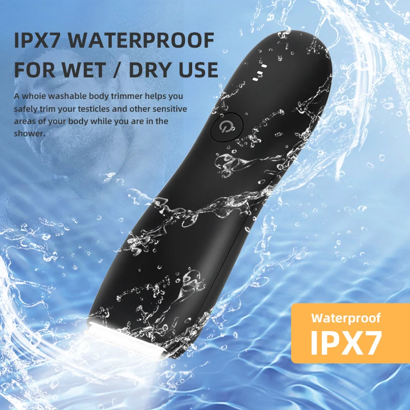 Original Factory Custom Electric Beard Trimming machine Body Grooming Kit Pink Groin Ball body Shaver Hair Trimmer