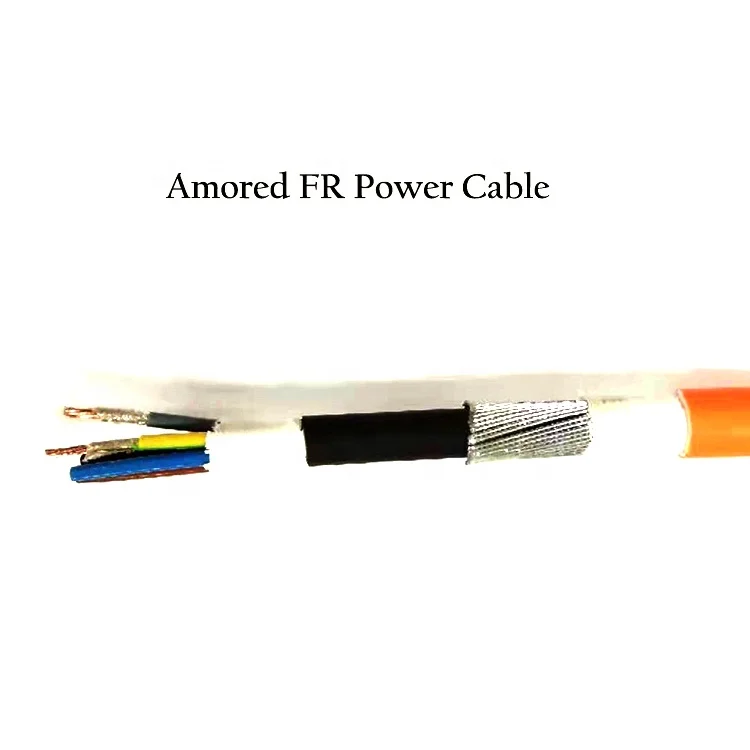 Flame Retardant Armored Instrument Cable for Signals Transmission