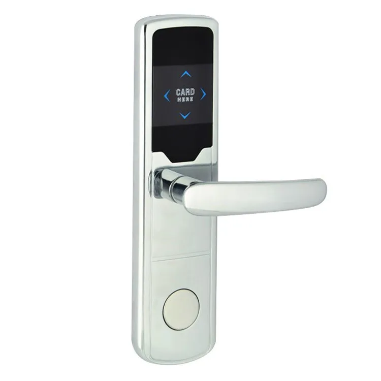 Hotel IC card lock smart chip handle door lock