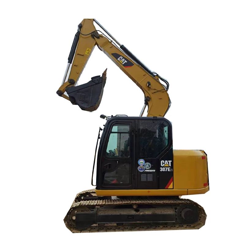 Used engineering construction excavator machine Cat 307E hydraulic small 7 ton used excavator machine for sale