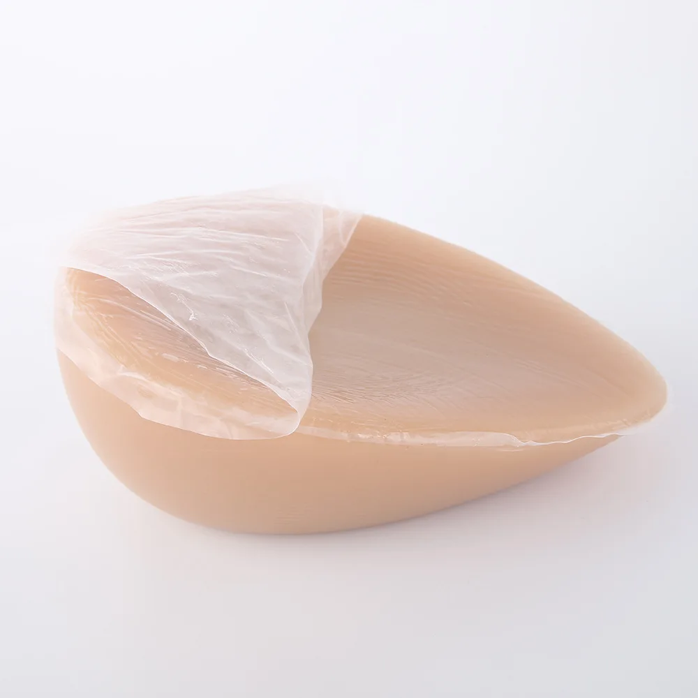 Oem High Quality Realistic Silicon Boobs Breast Prosthesis Self Adhesive Forms Artificial