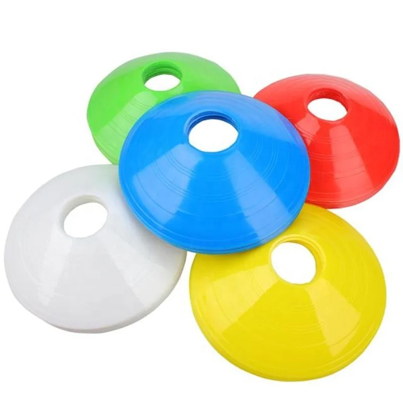 18g Custom Wholesale Cheaper Durable Soft Products Pro Football Disc Soccer Sports Training Agility Cones With Carry Bag