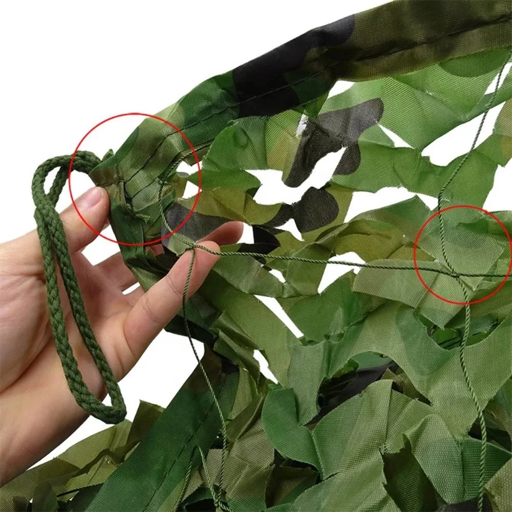 2*3M Sniper Camouflage Net Hunting Clothes Ghillie Suit 150D Polyester Oxford Tactical Army Airsoft Sniper Hunter Camouflage Net
