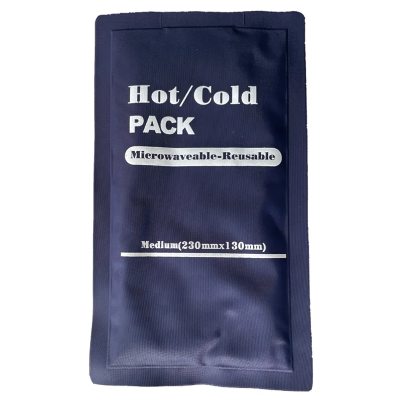Hot and cold gel ice pack with square lip shape from professional manufacture