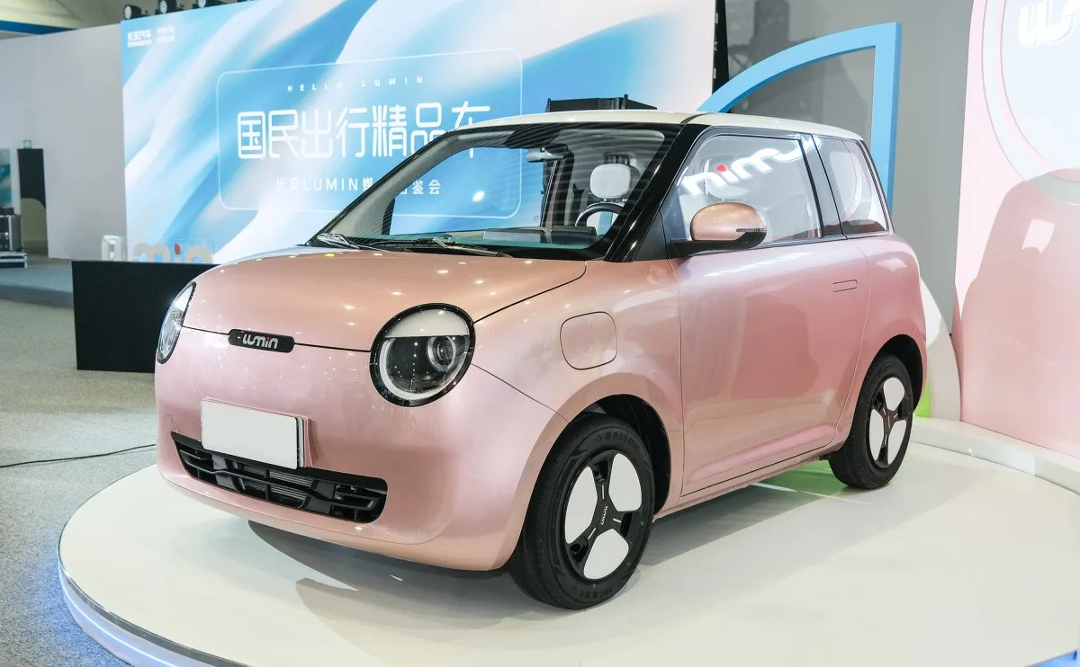 Changan Lu min 2022 155km sweet small and convenient electric vehicles 4-wheel Chinese cheapest car second hand car