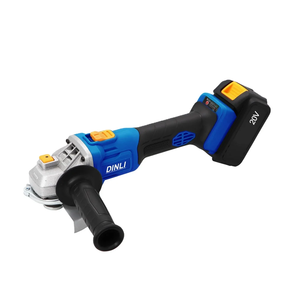 1200W Bush Hammer Electric Handheld Angle Grinder with Locator Max Motor Switch Power Wheel Thread Trigger Feature Weight Input