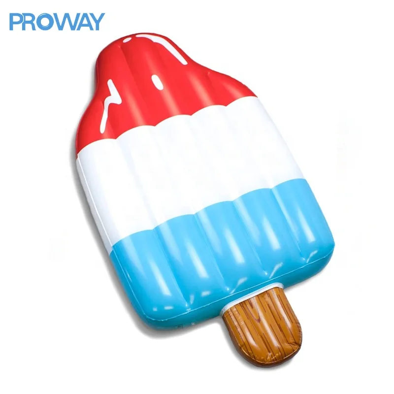 OEM/ODM Inflatable Float Mat Water Swimming Pool Toy Floating Ice Pop Water Air Mattress Large Size Summer Fun Hgih Quality