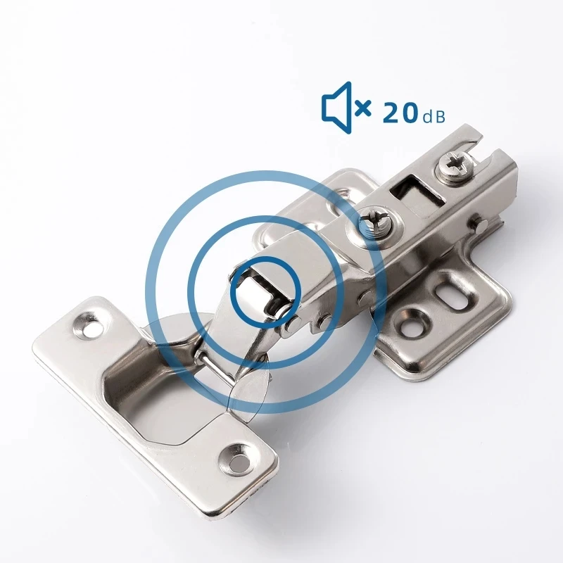 Kitchen Soft Close Door Hinge Shock Absorber For Furniture Cabinet Buffer Closer Furniture Hardware iron Hydraulic Hinge