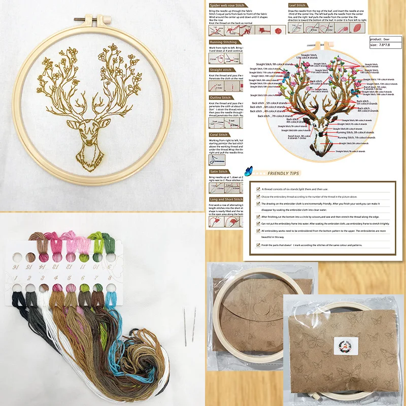 Drop Shipping Van Gogh series Factory Outlet Cross Stitch Embroidery Fabric Kit