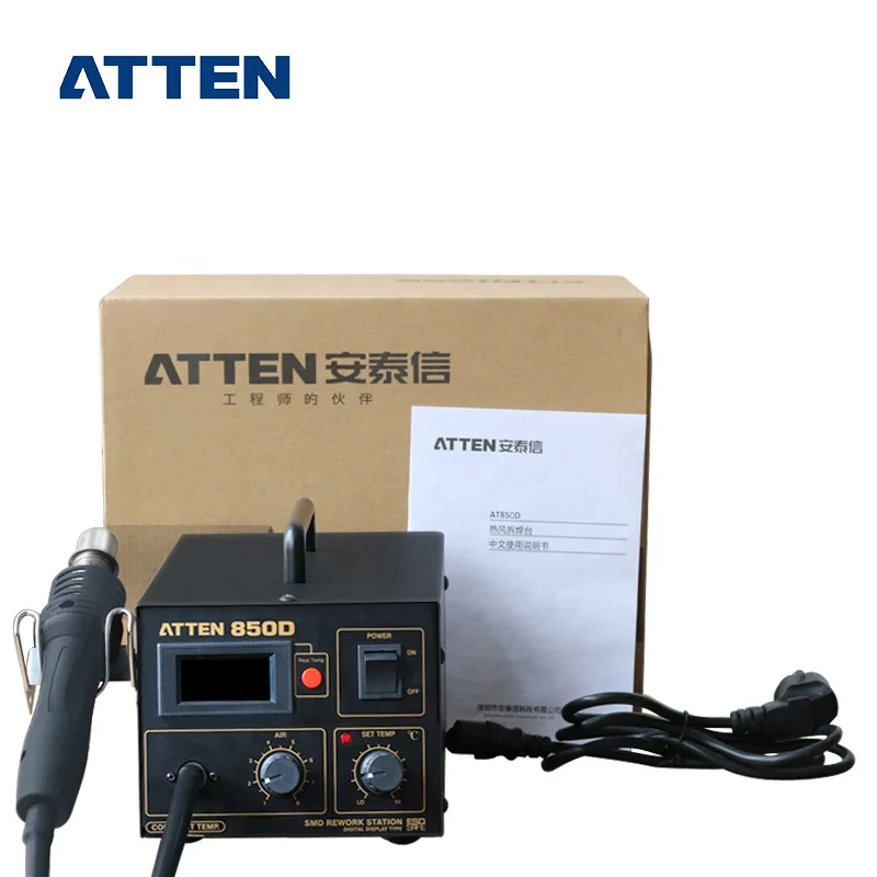  Паяльная станция для распайки Ten AT850D с горячим воздухом bga