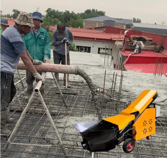 Electric /diesel Pumping Concrete Machine Cement Concrete Pumpcrete Export to the World