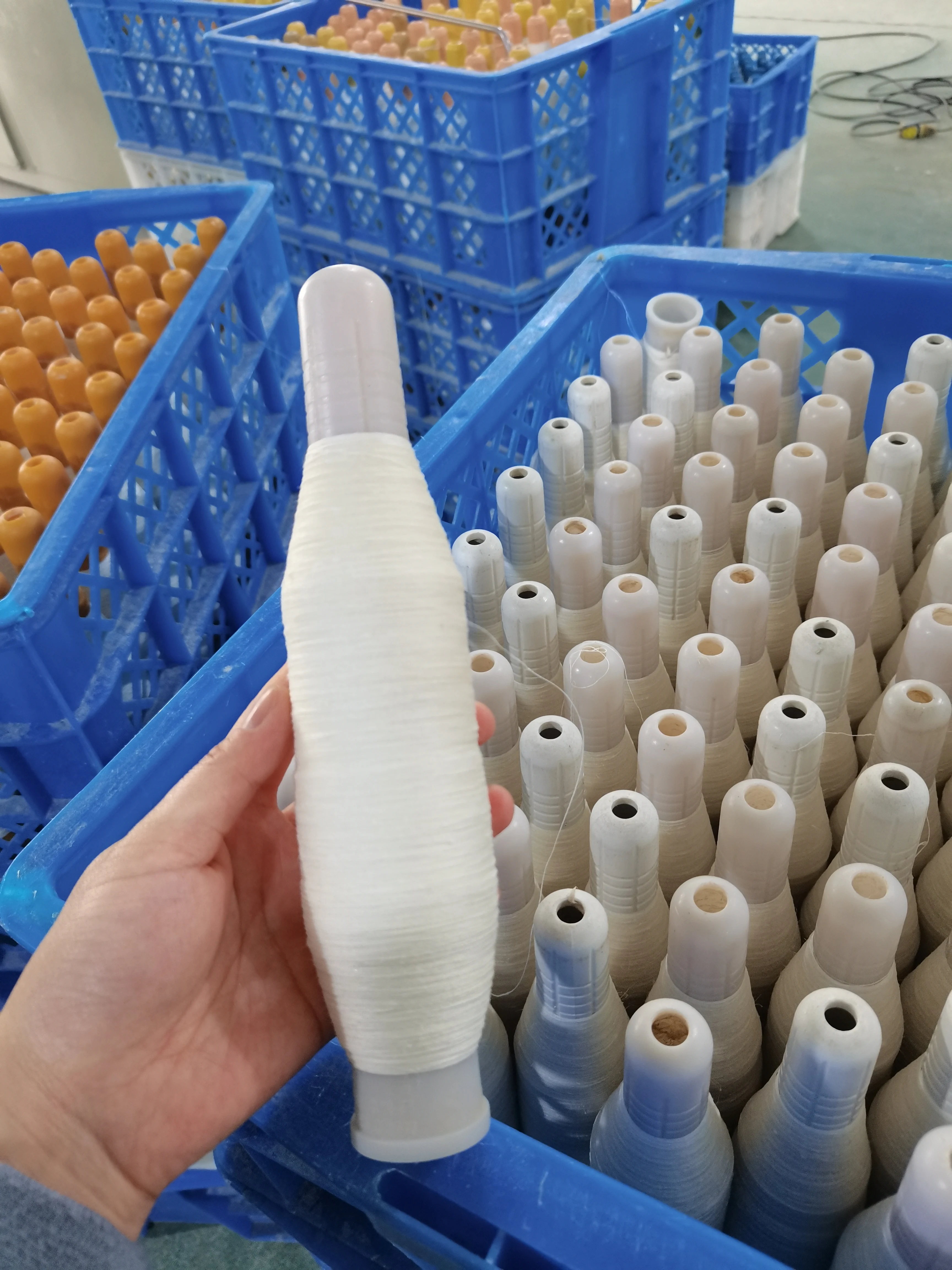 low price with high quality LVMH group supplier 100% pure flax yarn  from factory