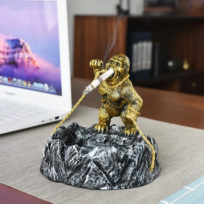 Wholesale Custom High Quality Funny Smoke Accessories Resin Ashtray