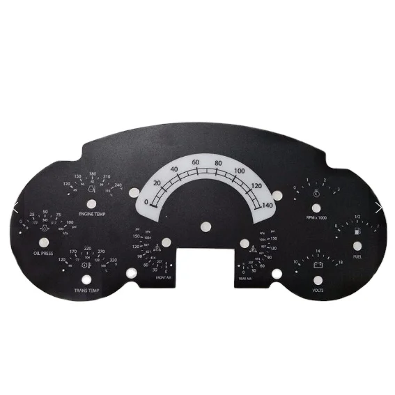 Universal Digital Power meter RPM Meter Instrument Cluster Panel