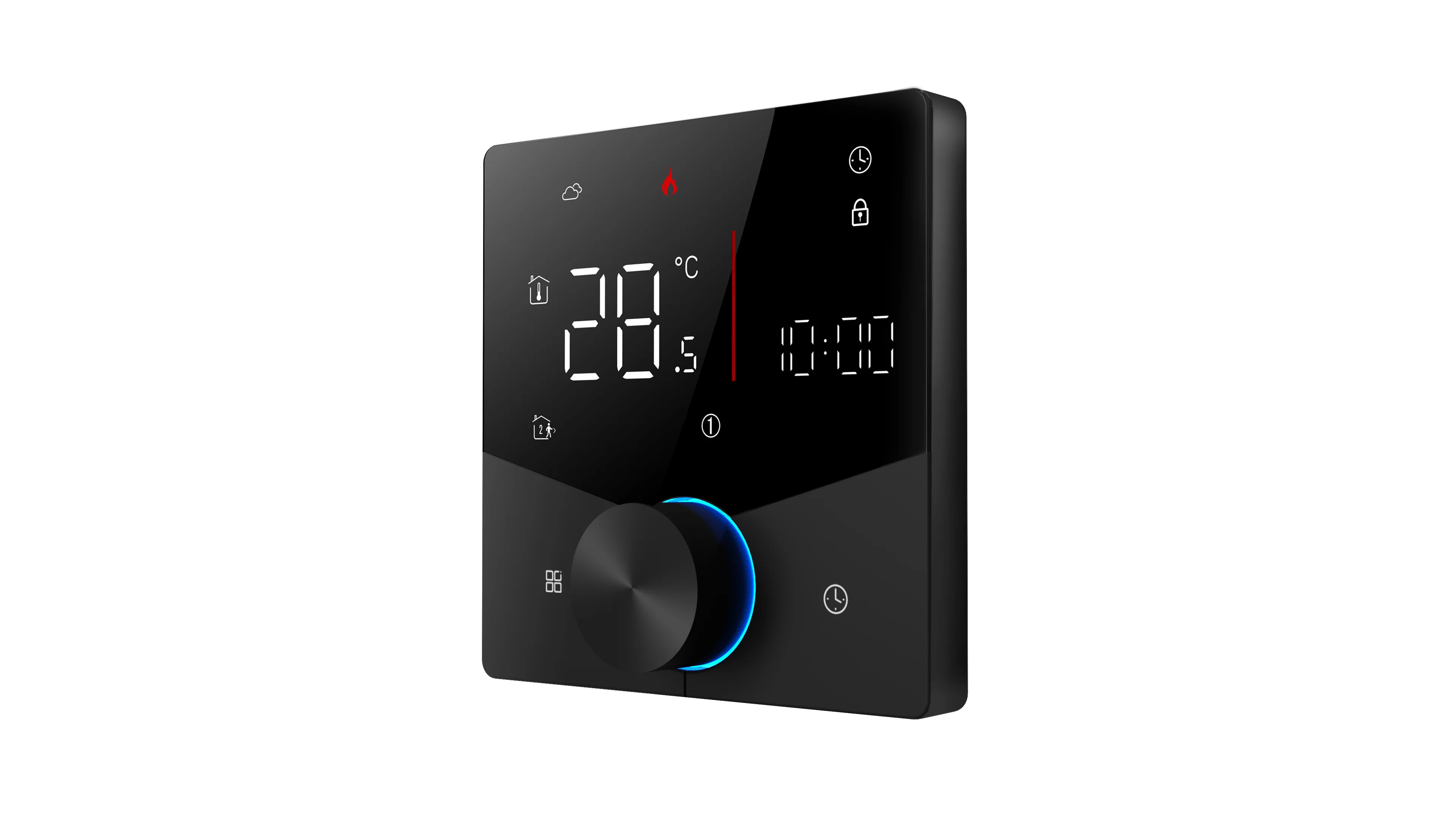 Умный дом Tuya 2 трубы 4 Modbus программируемый цифровой термостат для отопления помещения регулятор температуры