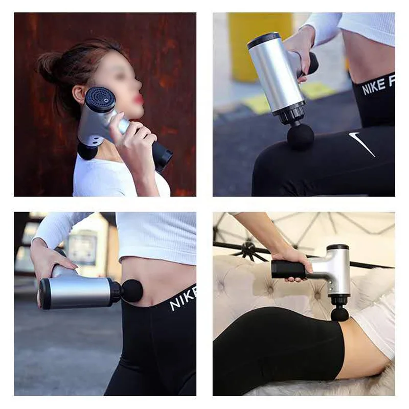 Best Sales Fascia Gun Muscle Relaxation Massager Electric Vibration Massage Gun Professional Grade Neck Membrane Gun
