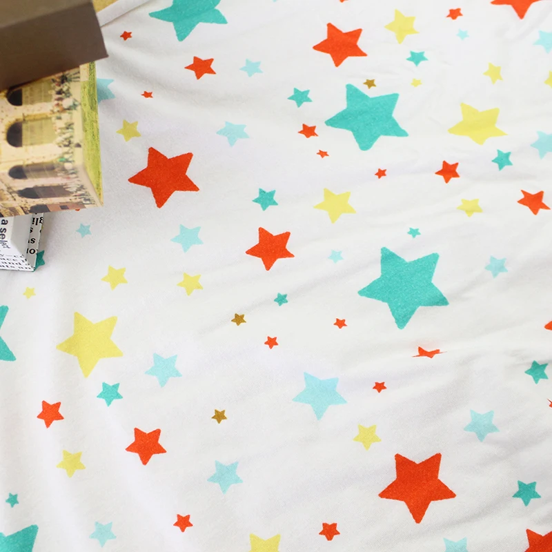 Pattern Cotton Fabric Knitted Comfortable Breathable Cloth Bullet Fabric Custom Soft Bullet Liverpool Fabric