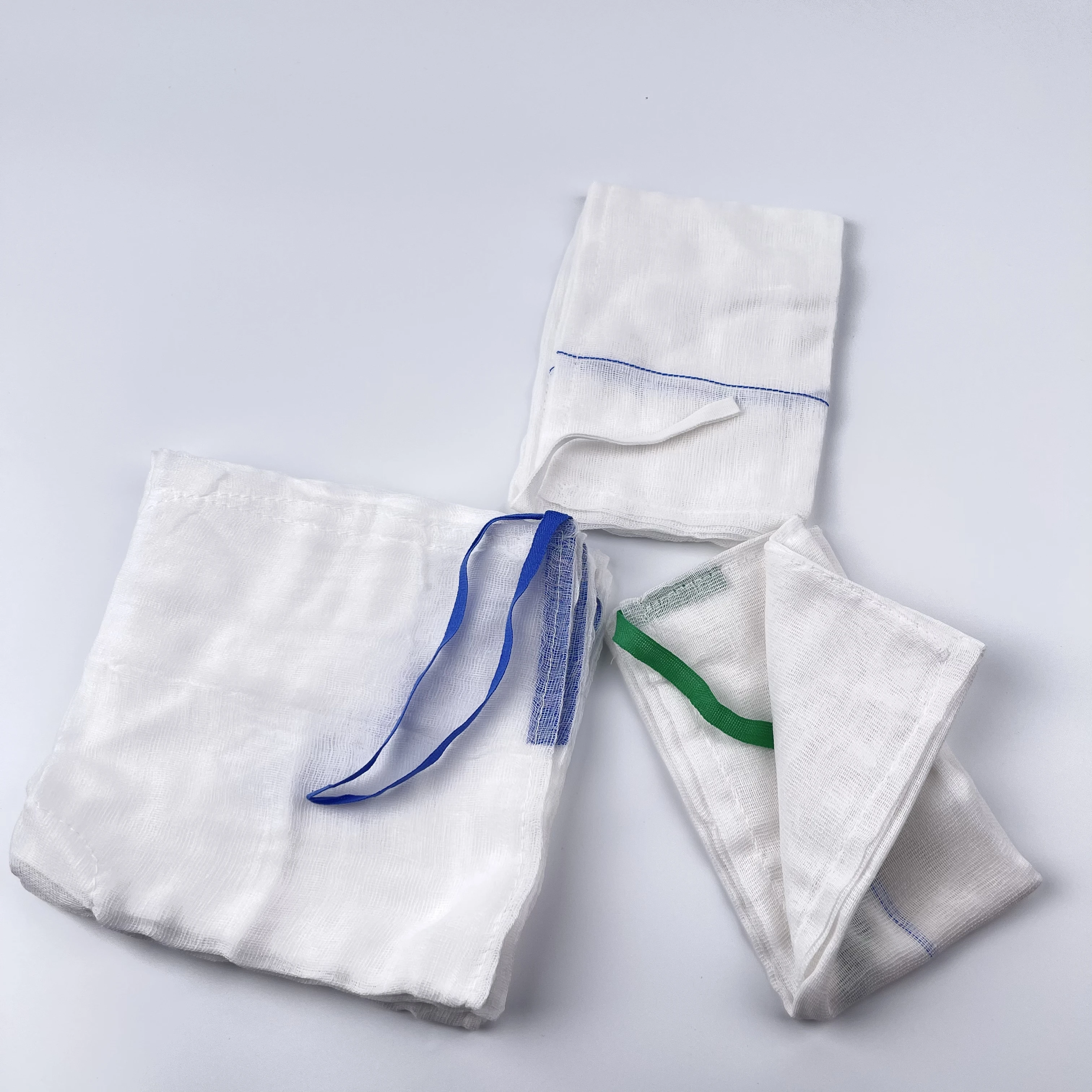 laparotomy sponge/lap sponge with cotton loop for medical