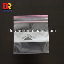 Custom Resealable Food Packaging Ldpe Plastic Zip lock Bags Reclosable Food Grade Slider Zipper Bags Freezer bag
