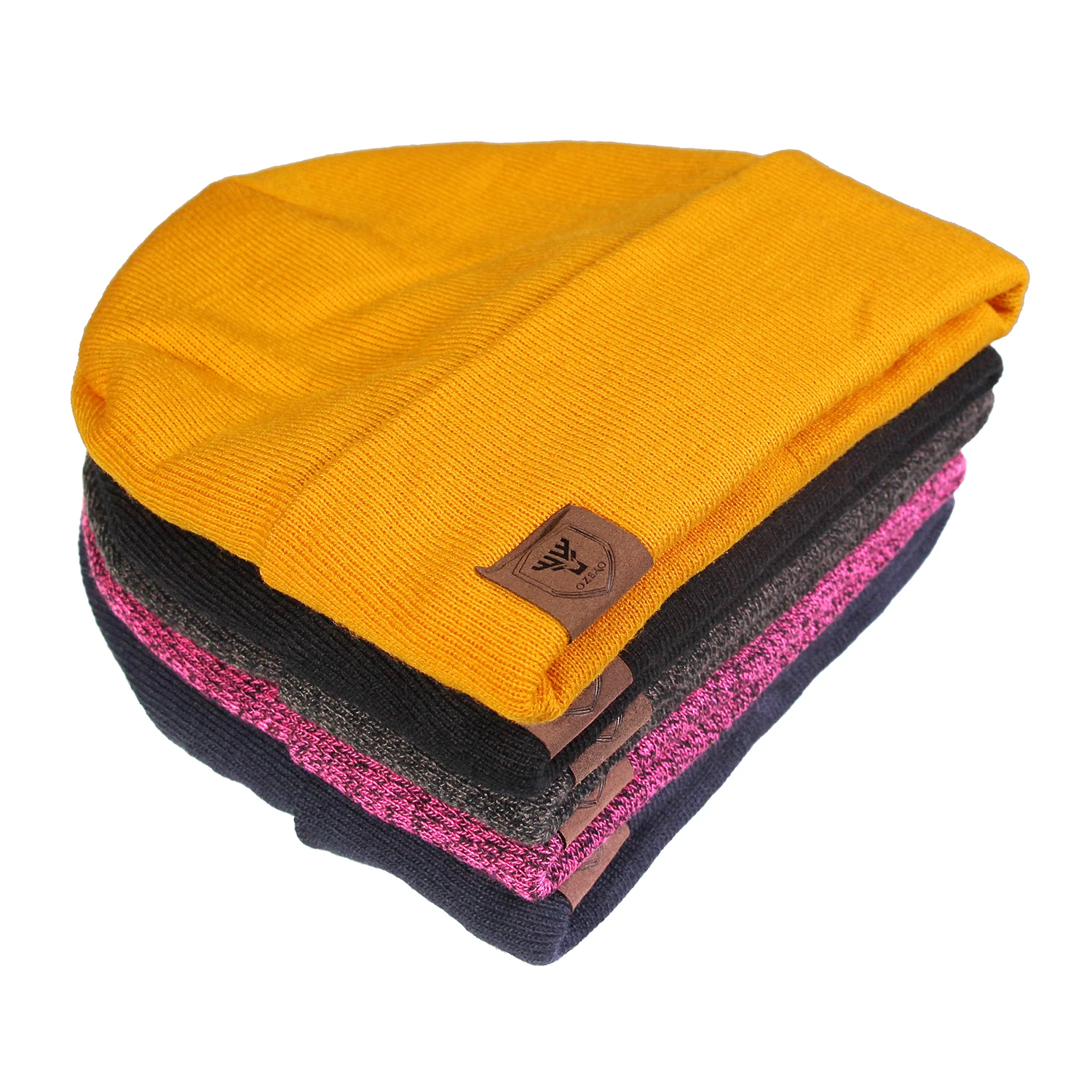 Beanies Manufacturer Custom Embroidery Mohair Beanies Acrylic Jacquard Knitted Hats Quality Winter Skull Caps With Custom Logo