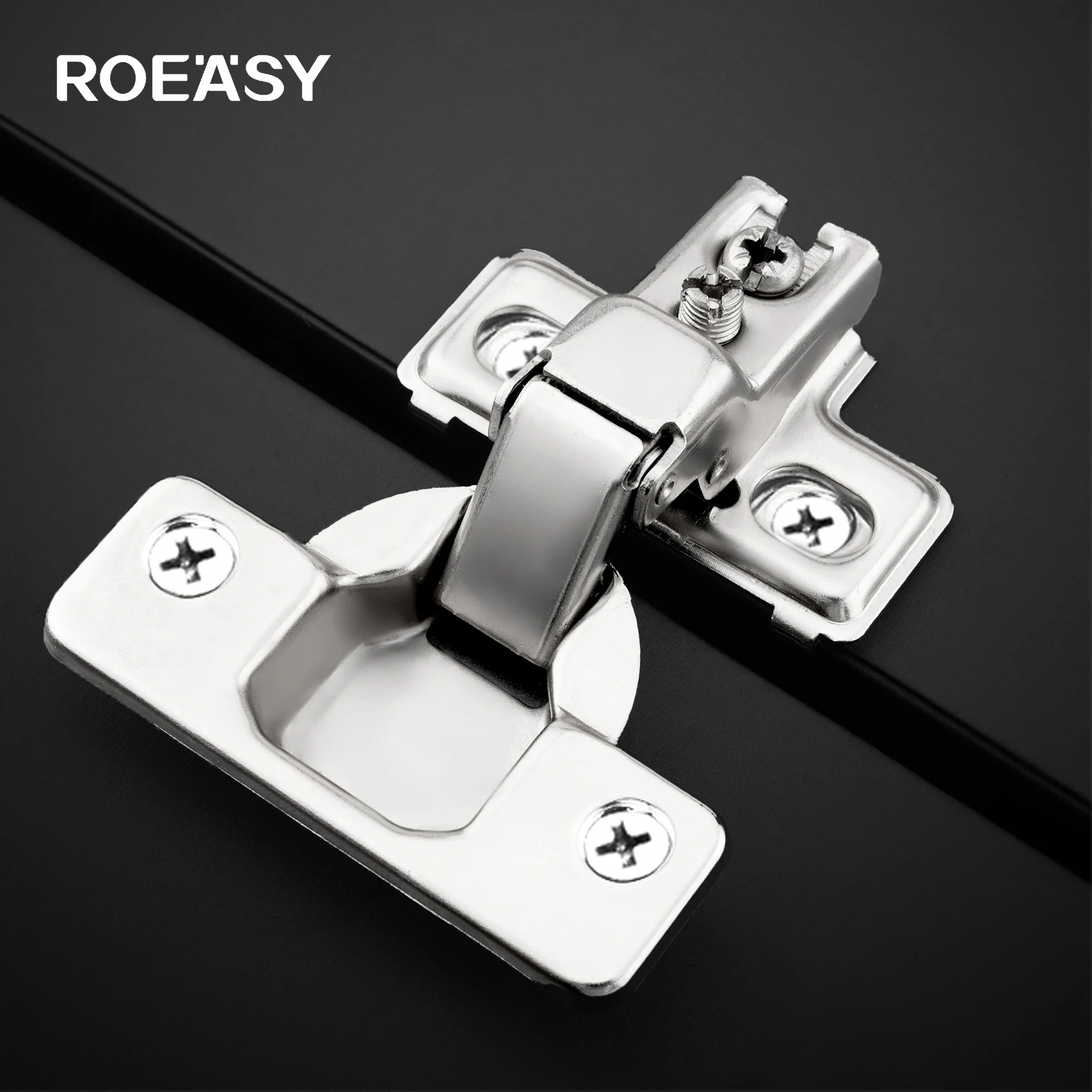 ROEASY Short Arm Hinge 35MM Cup Two Way Furniture Hinges for Narrow Side Cabinet