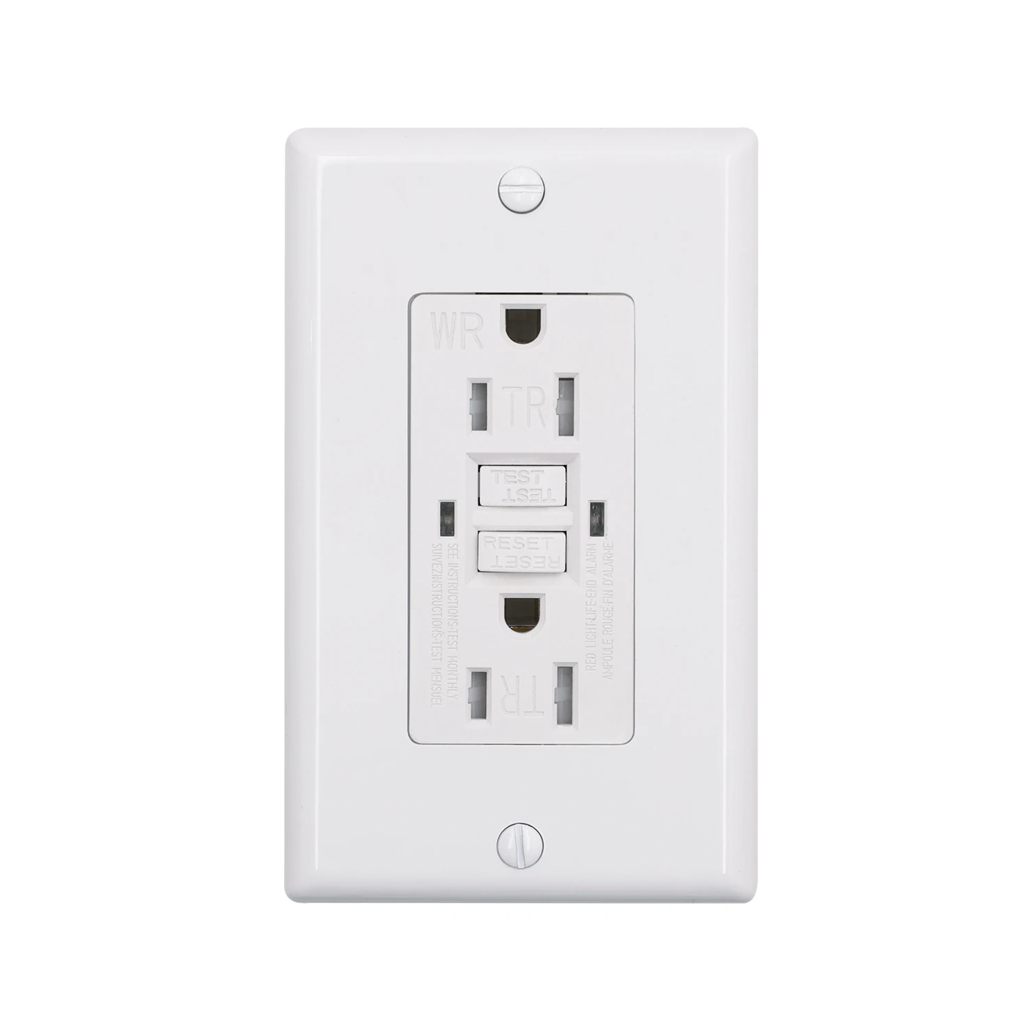 Shanghai Linsky 15A 125V Tamper & Weather Resistant Self Testing  GFCI Receptacle Residential / General-Purpose