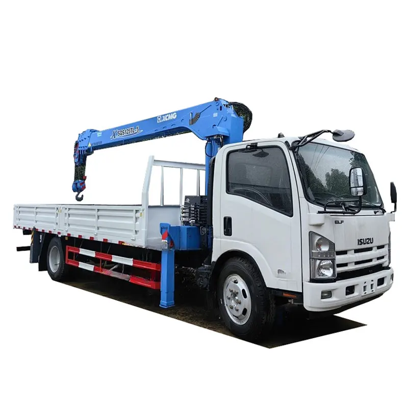New Mobile Mounted Cranes   ISUZU 5 ton Hydraulic Mobile Mounted Crane Truck