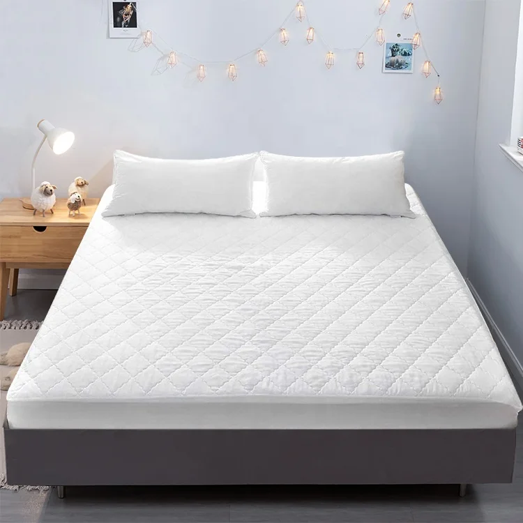  Наволочки для двуспальной кровати Квин Водонепроницаемая простыня стеганый матрац протектор