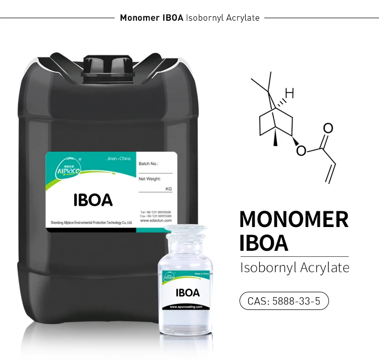 Acylate monomer Isobornyl Acrylate IBOA Monomer 5888-33-5 China Factory