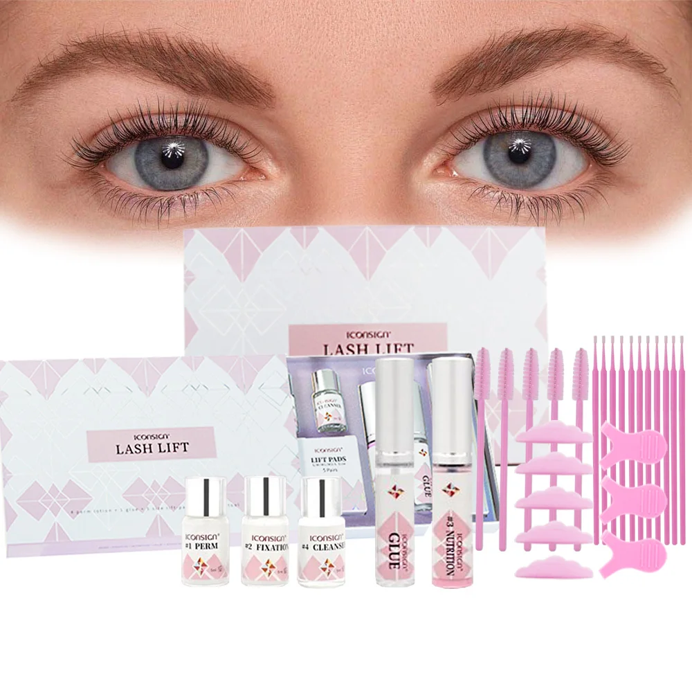 Lash lift kit Eyelash Perming Kit sodium bromate free Fast 3-5 Mins eyelash lift kit private label