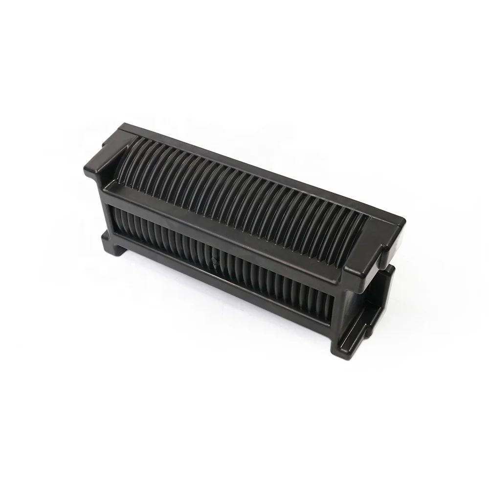 ESD Q-RT2 460*190*110mm Black plastic trays conductive SMT reel storage holder ESD SMD reel tray