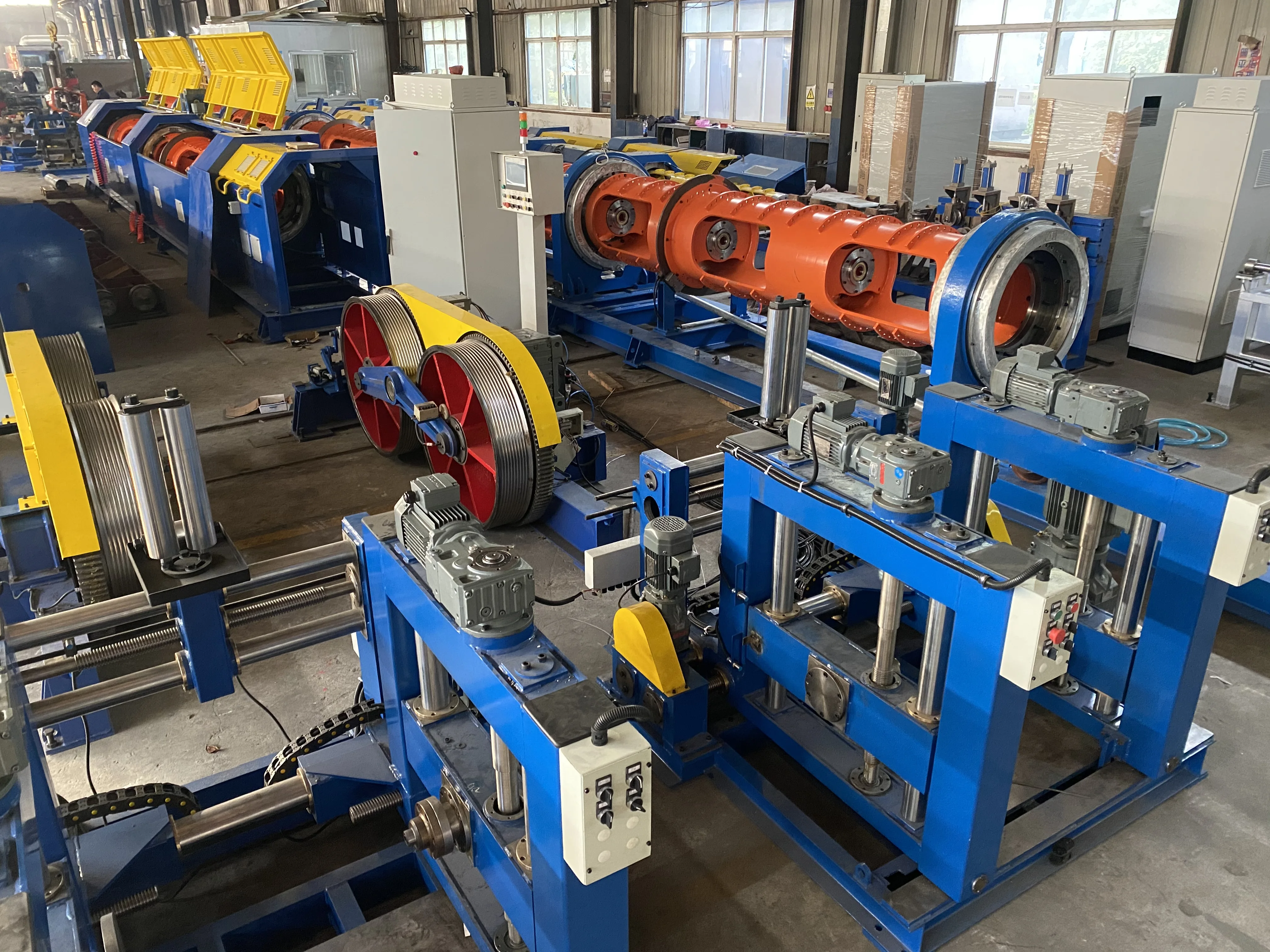 500x6B Tubular Stranding Machine Equipment For Producing Galvanized Steel Strand
