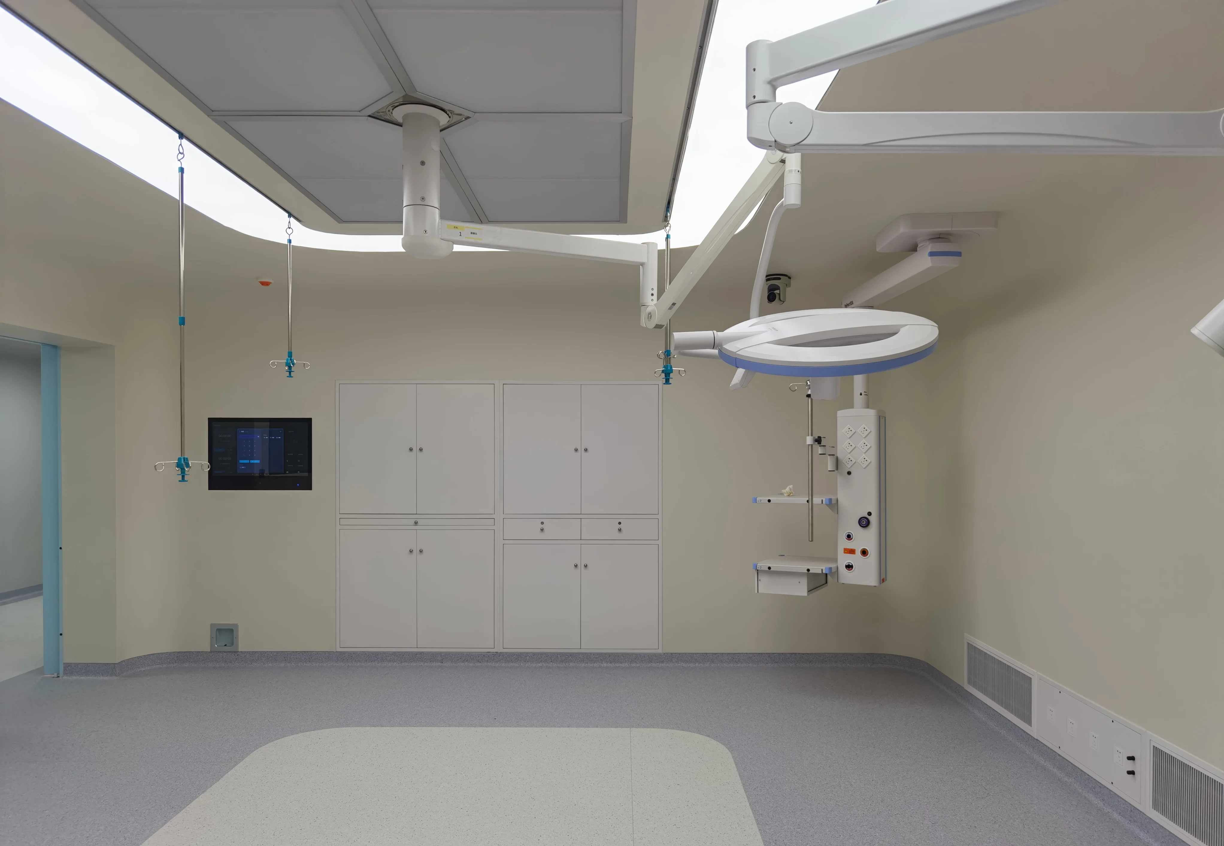 Gmp modular Dust Free Laminar Air Flow Clean Design Surgical Theater Glass Wall Quick-install hospital operating room