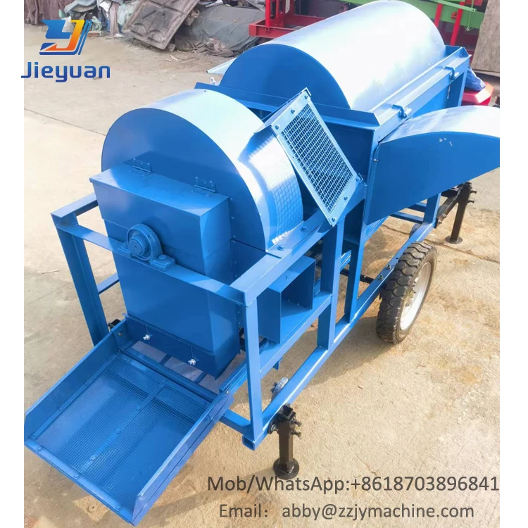Ground Grain Peeling Machine Wheat Thresher Highland Barley Thresher Rice Thresher Price Philippine