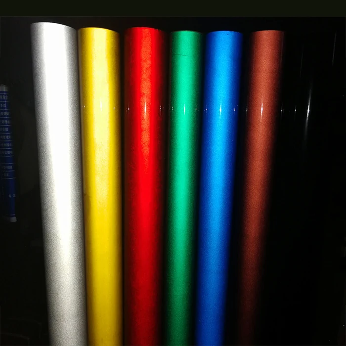 MANCAI Factory Price 3100 PET Advertising Grade Reflective Sheeting Reflective Sheet Material Reflective Vinyl