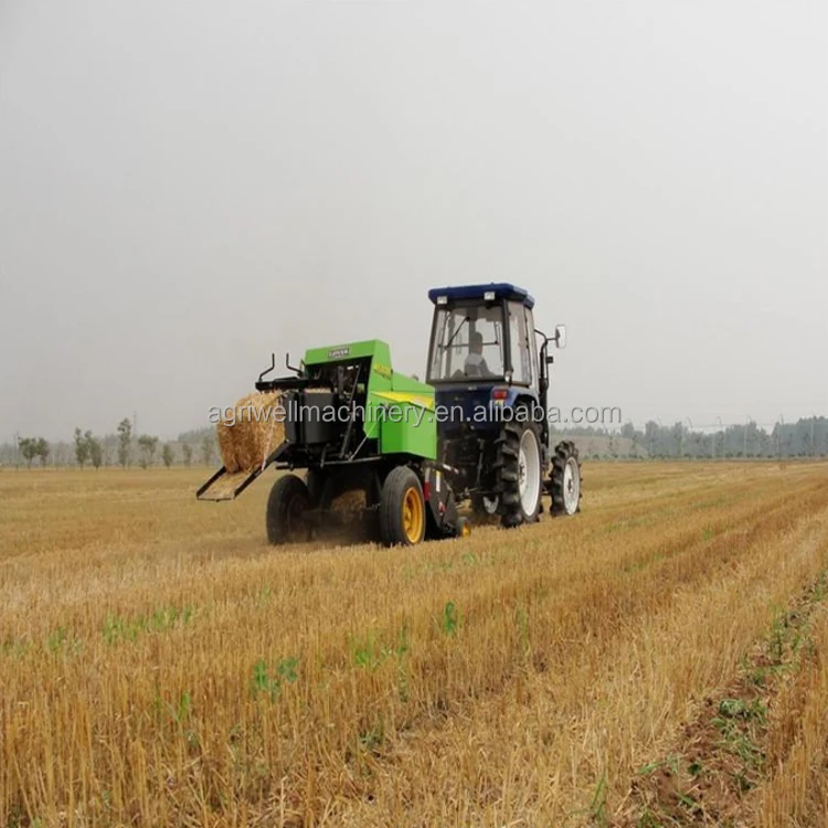 Used round Hay Baler Machine New Design Square Baler Twine Farm Applicable with Core Components Engine and Motor