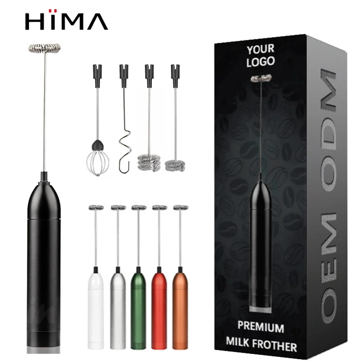 Electric Drink Mixer Portable Coffee Frother Electric Whisk Milk Frother Electric Milk Steamer Handheld Foam Maker For Lattes