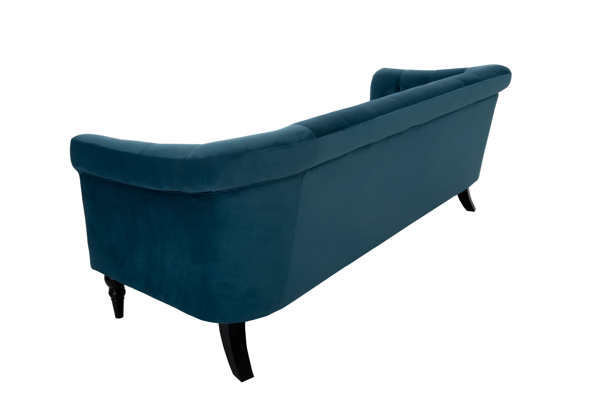 Элегантный мягкий синий бархатный диван Nisco Chesterfield с эффектом памяти