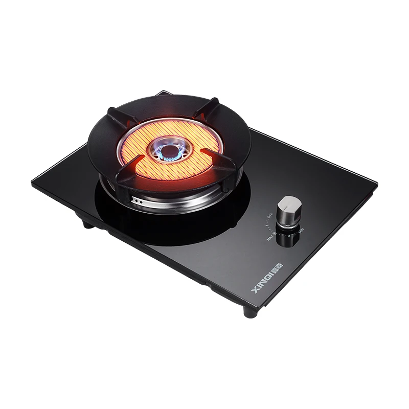 Glass gas burners commercial induction hob ranges