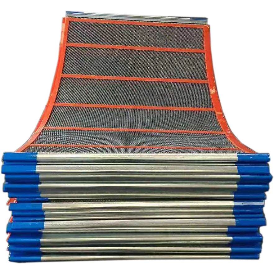 Поли самоочищающийся экран спроектированный с переменной прямой проволокой и обжимной устойчивым к истиранию