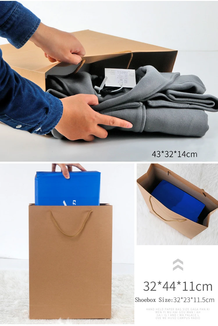 Custom Printed Paper Bags For Shopping With Logo Metallic Silver Shopping Bags