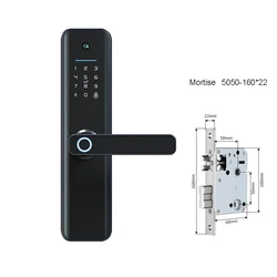 Goking wholesale factory price oem smart lock electronic fingerprint lock touch password home semi-automatic digital keypad