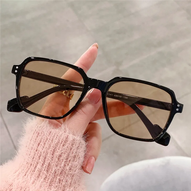 9341 Square anti blue light glasses modern sunglasses European and American gradient sunglasses